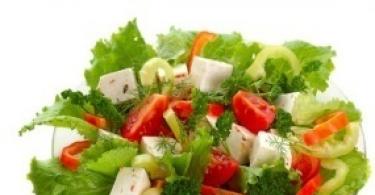 Ham ve haşlanmış sebzelerden salata pişirme teknolojik süreci